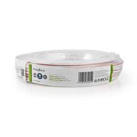 Nedis Speaker-Kabel | 2x 0.75 mm² | CCA | 100 m | Rood / Zwart | 1 stuks - CAGW0750BK1000 CAGW0750BK1000 - thumbnail