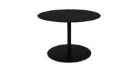 Zuiver Ronde Bijzettafel 'Snow' Staal, 60cm, kleur Zwart - thumbnail