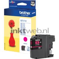 Brother inktcartridge, 300 pagina&apos;s, OEM LC-121M, magenta - thumbnail