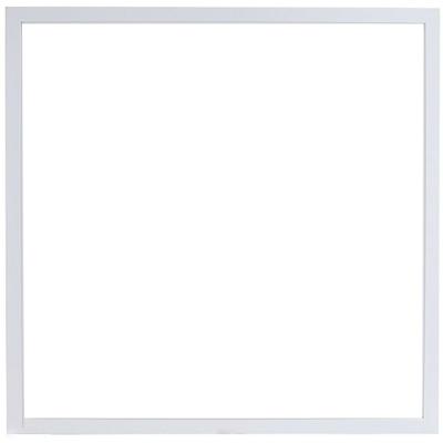 LED Paneel 62x62 cm - Koud Wit 6500K - 40W - Vierkant Inbouw - Mat Aluminium