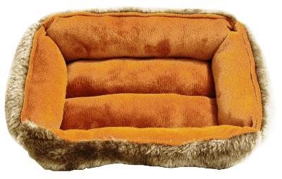 Knaagdierdivan luxe bruin/lichtbruin 30x20 cm Gebr. de Boon - Gebr de boon