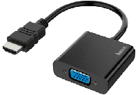 Hama Video-adapter HDMI™-stekker - VGA-aansluiting Audio-aansl. Full-HD 1080p - thumbnail