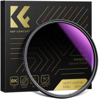 K&F Concept graduated ND filter magnetic nano X 67mm grijsfilter voor lenzen - thumbnail