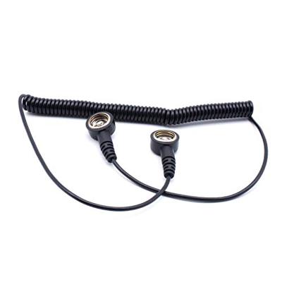 Quadrios ESD-aardingskabel 1.80 m Drukknop 10 mm