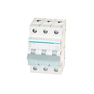 Hager MCN316 MCN316 Zekeringautomaat 3-polig 16 A
