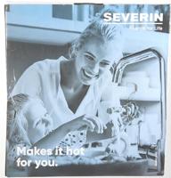 Severin WK3420 Glaswaterkoker 1.7L 2200W RVS/Zwart - thumbnail
