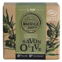Marseille Soap Olijfzeep cosmos nat 100 Gram - thumbnail