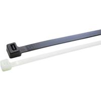 WKK 12032071 12032071 Kabelbinder 100 mm 2.50 mm Zwart Hittegestabiliseerd, UV-gestabiliseerd, Bestand tegen olie, Bestand tegen oplosmiddelen, Bestand tegen - thumbnail