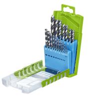 kwb 258819 HSS Metaal-spiraalboorset 19-delig 1 mm, 1.5 mm, 2 mm, 2.5 mm, 3 mm, 3.5 mm, 4 mm, 4.5 mm, 5 mm, 5.5 mm, 6 mm, 6.5 mm, 7 mm, 7.5 mm, 8 mm, 8.5 mm, 9 - thumbnail