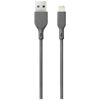 GP GPCBCl1NGYUSB160 USB-laadkabel USB 2.0 USB-A stekker, Apple Lightning stekker 1.00 m Grijs - thumbnail