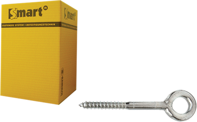 Pgb-Europe smart | zware schroefoog gelast ø 12x90 zn | 50 st - sm0scf0011200903