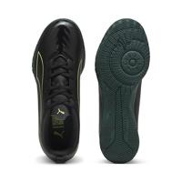 PUMA Ultra 6 Play Zaalvoetbalschoenen (IN) Kids Zwart Donkergroen Lichtgroen - thumbnail