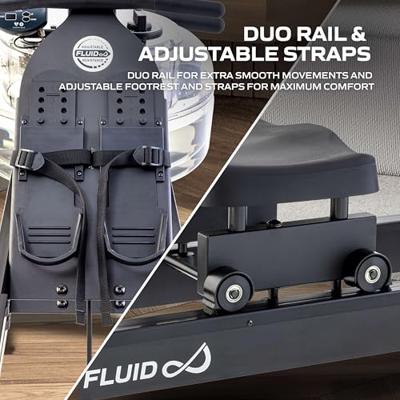Fluid Rower neon pro XL roeitrainer - thumbnail