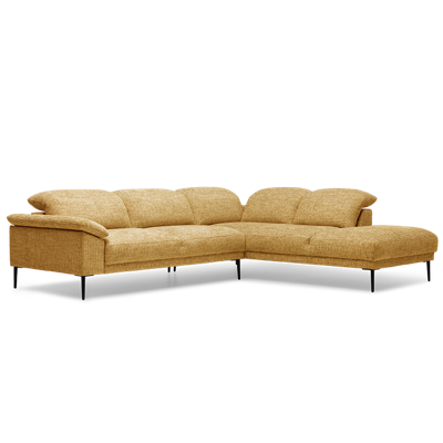 Hoekbank Cortona Goud Stof Hoekbank Cortona Goud Stof