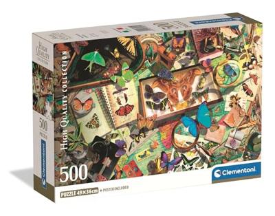 Clementoni leguzzel de vlinderverzamelaar, 500st. Clementoni leguzzel de vlinderverzamelaar, 500st.