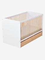 Evolutief babybed met lade 70x140cm wit - thumbnail