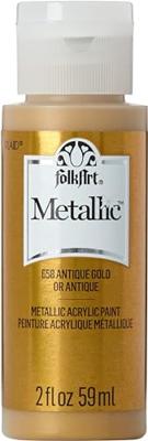 FolkArt • metallic acrylic paint antique gold 59ml