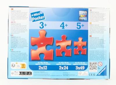 Ravensburger Disney Frozen 2 puzzelset - 3 x 49 stukjes - thumbnail