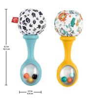 Mattel Fisher price schud en rammel sambaballen - thumbnail