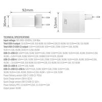 ACT 65W USB-C & USB-A lader - thumbnail