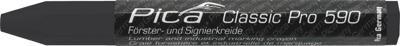Pica 590/46 Markeerkrijt PRO 12x120mm zwart, 12st.