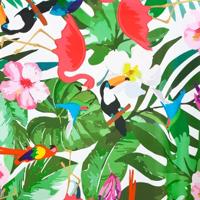 VidaXL Pallet kussen set 2 pcs tropische jungle 150 x 40 x 8 cm - thumbnail