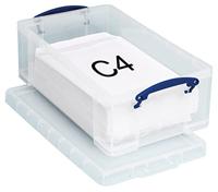 Really Useful Box Opbergdoos 12C Transparant 12 l (b x h x d) 46.5 x 15.5 x 27 cm 1 stuk(s) - thumbnail