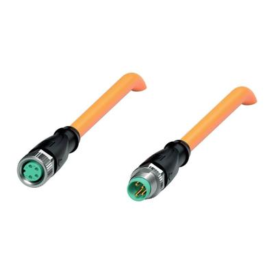 Pepperl+Fuchs 317599 Sensor/actuator connector, geassembleerd Aantal polen (sensoren): 4, 4 2 m 1 stuk(s)