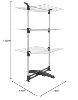 Metaltex wasdroogrek ciclone vario 40 m - thumbnail