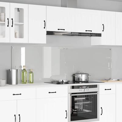 VidaXL Keuken achterwand 2 pcs doorzichtig 100 x 60 cm gehard glas VidaXL Keuken achterwand 2 pcs doorzichtig 100 x 60 cm gehard glas