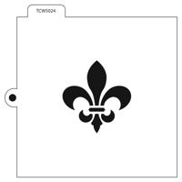 The Crafter's Workshop • template cookie 5,5x5,5" fleur lys - thumbnail