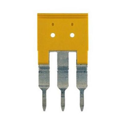 Weidmüller 1608960000 Dwarsverbinder Geel 60 stuk(s)