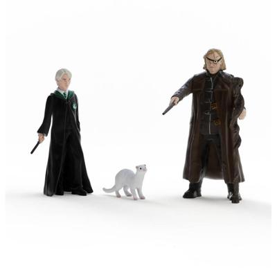 Schleich WIZARDING WORLD Dwaaloog Dolleman & Draco Malfidus met fretje 14907 - thumbnail