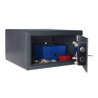 Meubelkluis - Privekluis LE 17 met sleutelslot - Antraciet - thumbnail