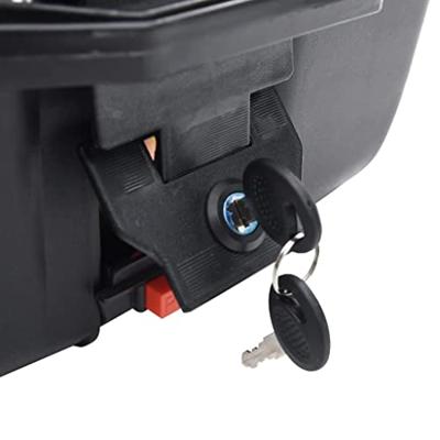 Topkoffer voor motor 24 L voor 1 helm - thumbnail