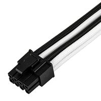 SilverStone 1 x 8 pin (6+2) PCIe SST-PP07E-PCIBW kabel - thumbnail