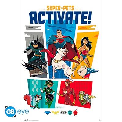 Poster DC Comic League of Superpets Activate 61x91,5cm Poster DC Comic League of Superpets Activate 61x91,5cm