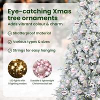 VidaXL Kunstmatige inklapbare kerstboom wit 180 cm pe en pvc - thumbnail