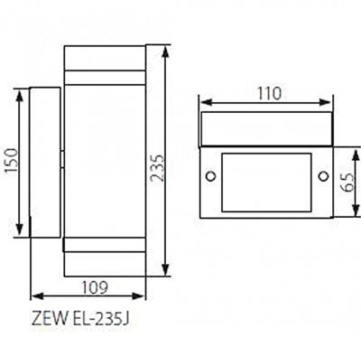 Kanlux Zew 22442 Buitenlamp (wand) LED GU10 70 W Grijs Kanlux Zew 22442 Buitenlamp (wand) LED GU10 70 W Grijs