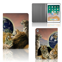 Apple iPad 9.7 (2018) Flip Case Roofdieren - thumbnail