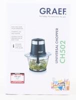Graef CH502EU Hakmachine 500 W Zwart - thumbnail