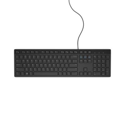 DELL bekabeld toetsenbord - KB216 - Frans (AZERTY) - zwart