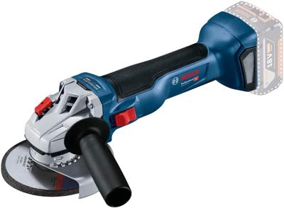 BOSCH PROFESSIONAL GWS 18V-10 Haakse slijper + 2 accu's 4,0Ah + GAL 18V-40 + L-BOXX