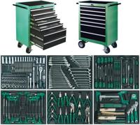 Brüder Mannesmann gereedschapwagen 321 dlg green line - 28270 - thumbnail