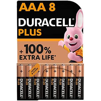 Duracell Plus Alkaline AAA-batterijen - thumbnail