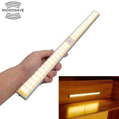 2.8 w 40 LEDs warm wit breedbeeld intelligent menselijk lichaam sensor licht LED gang kast licht USB opladen versie