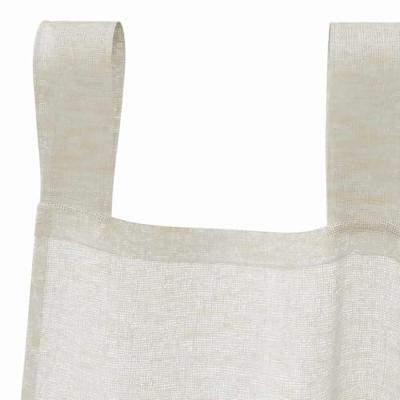 VidaXL Voile gordijn met gordijnen 2 pcs crème 260 x 140 cm polyester