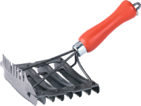 Paardenroskam + manenkam met handvat - thumbnail