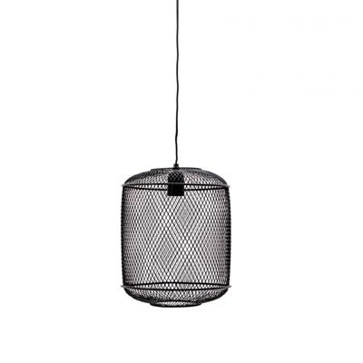 By-Boo Hanglamp 'Hikari Small' Ø27cm, kleur zwart