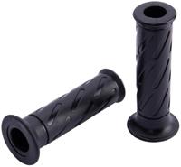 Domino rubber handvat rubber grip 1152 bw li.124mm/re.118mm - thumbnail